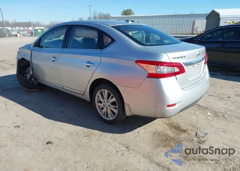 2015 Nissan Sentra Sl z USA, uszkodzony, nr VIN 3N1AB7AP7FY323711